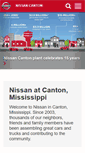 Mobile Screenshot of nissan-canton.com